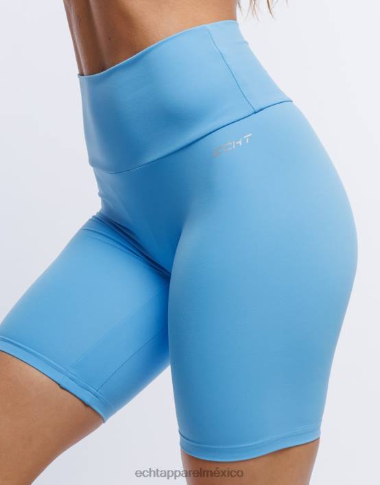 pantalones cortos de ciclismo de gama mujer azul celeste ECHT ropa 884H495