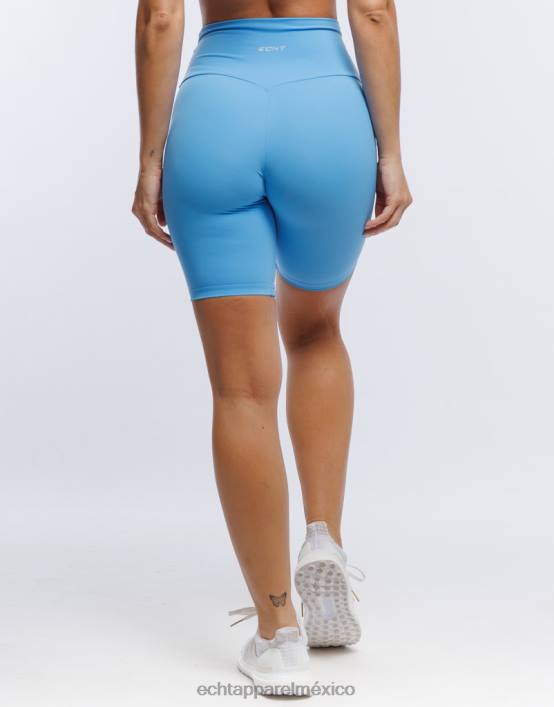pantalones cortos de ciclismo de gama mujer azul celeste ECHT ropa 884H495