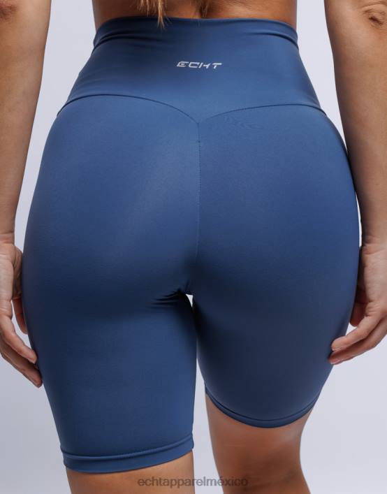 pantalones cortos de ciclismo de gama mujer azul denim ECHT ropa 884H456