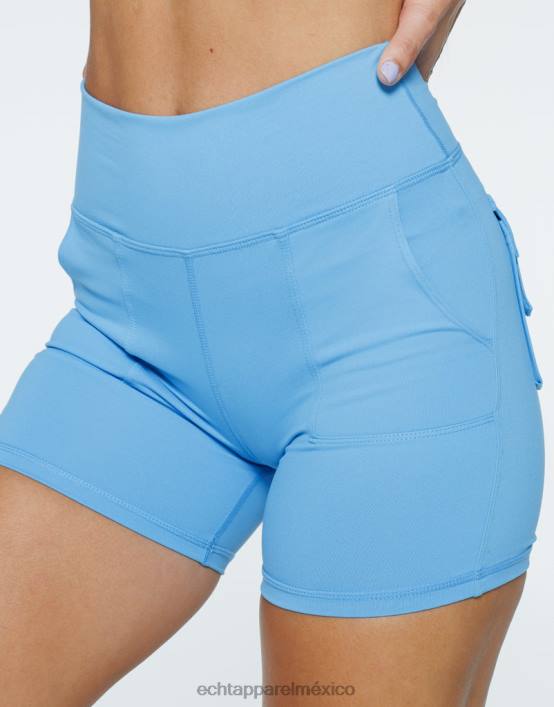 pantalones cortos de esencia mujer azul celeste ECHT ropa 884H137
