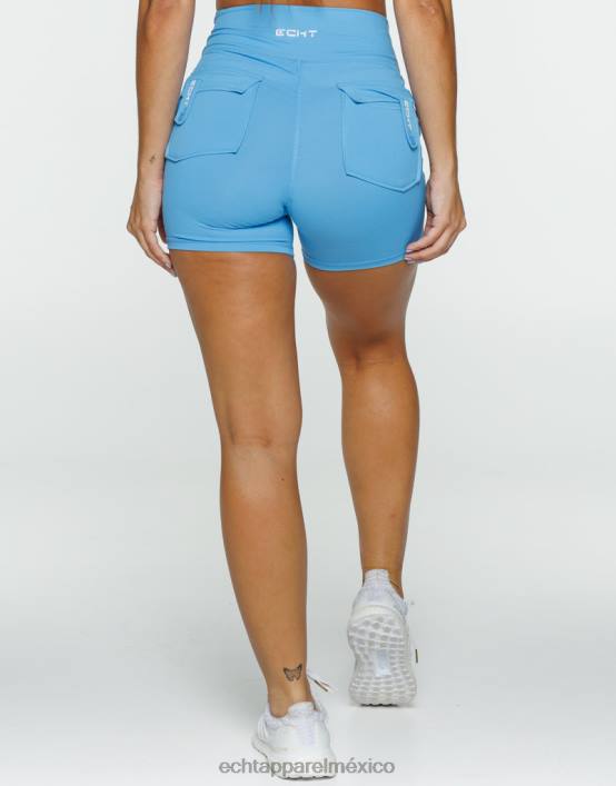 pantalones cortos de esencia mujer azul celeste ECHT ropa 884H137
