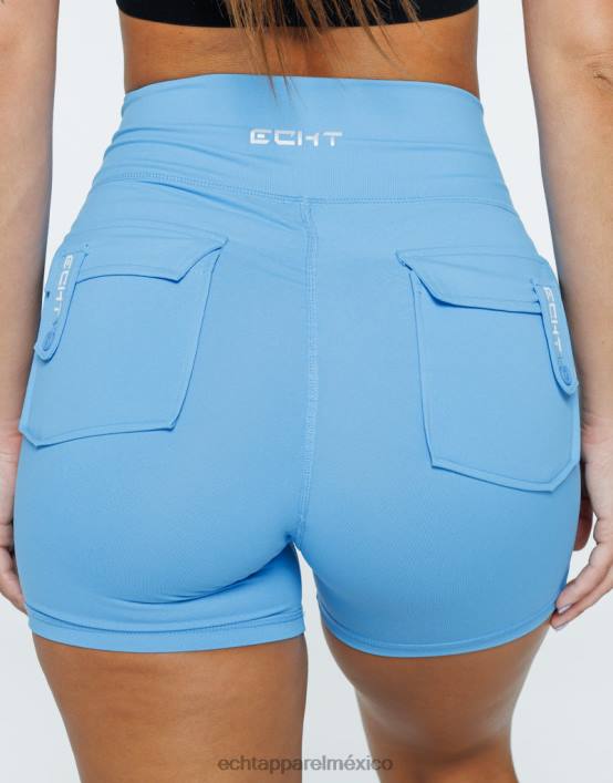 pantalones cortos de esencia mujer azul celeste ECHT ropa 884H137