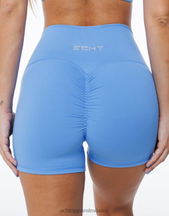 pantalones cortos de fuerza mujer azul ECHT ropa 884H522