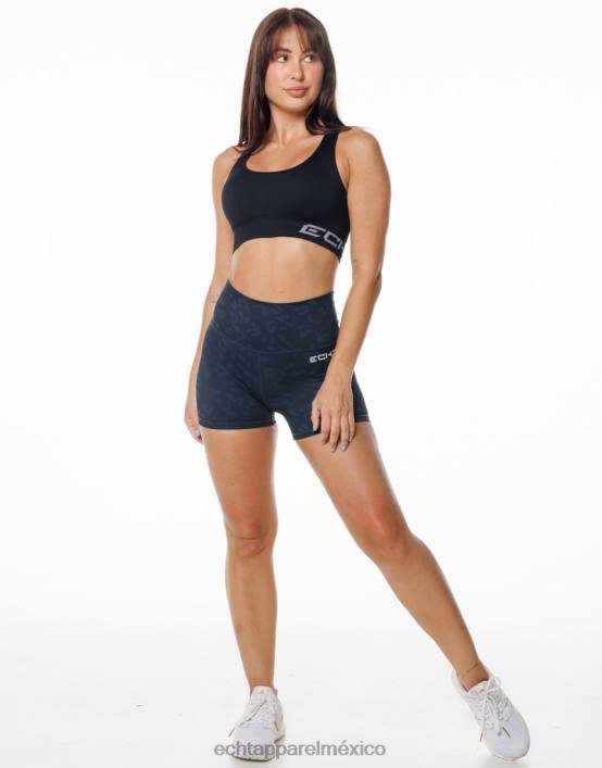 pantalones cortos de vanguardia mujer negro ECHT ropa 884H520