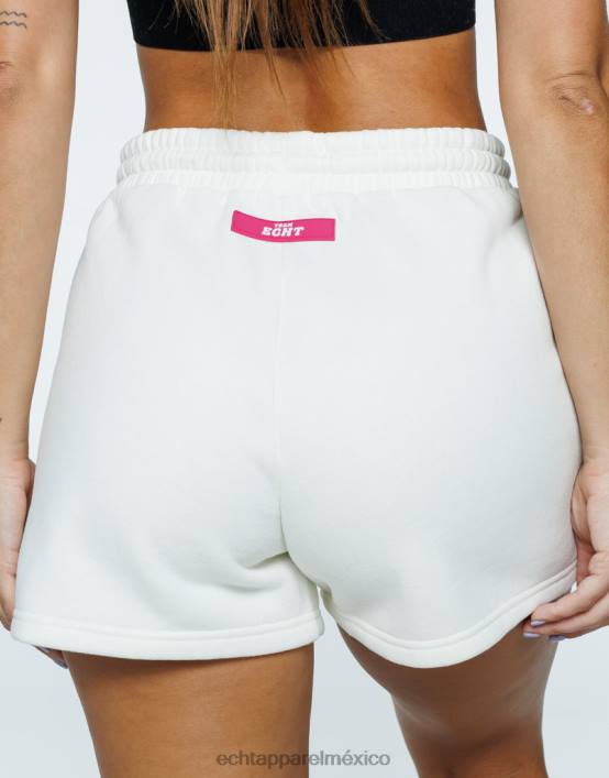 pantalones cortos del equipo mujer rosa crema ECHT ropa 884H376