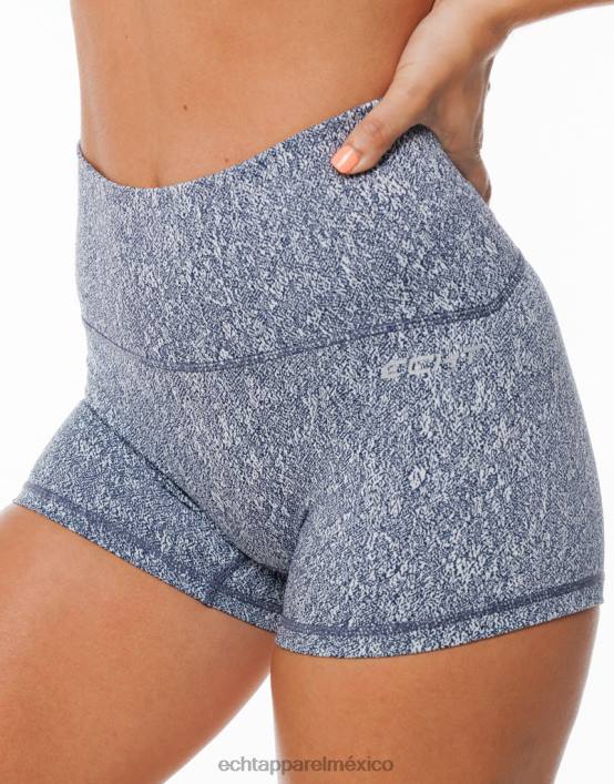 pantalones cortos hana mujer pantano azul ECHT ropa 884H303