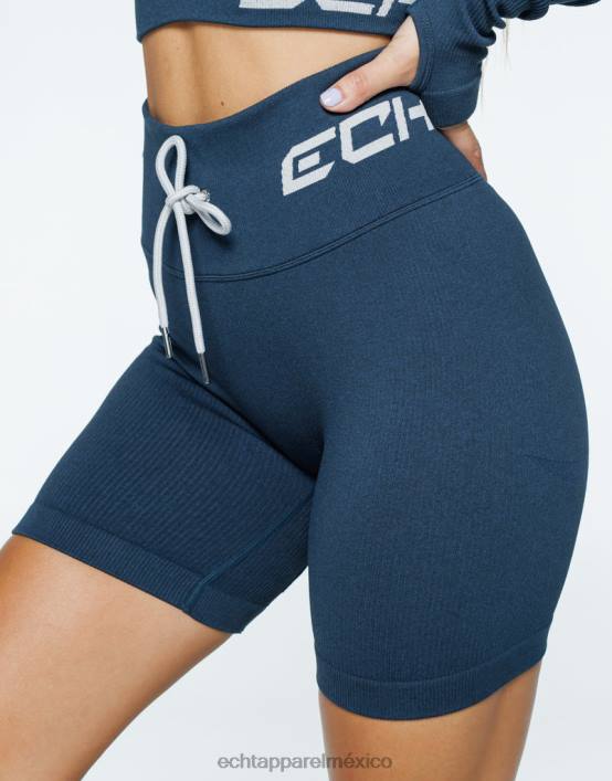 surgen pantalones cortos estilo v2 mujer azul oscuro ECHT ropa 884H268