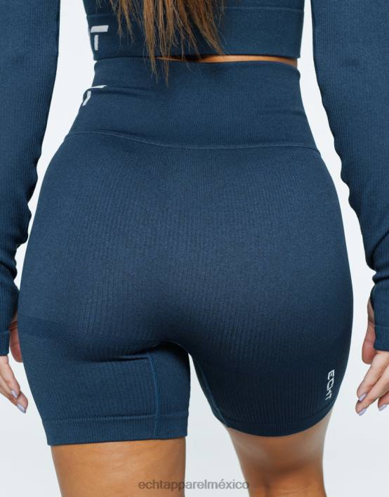 surgen pantalones cortos estilo v2 mujer azul oscuro ECHT ropa 884H268
