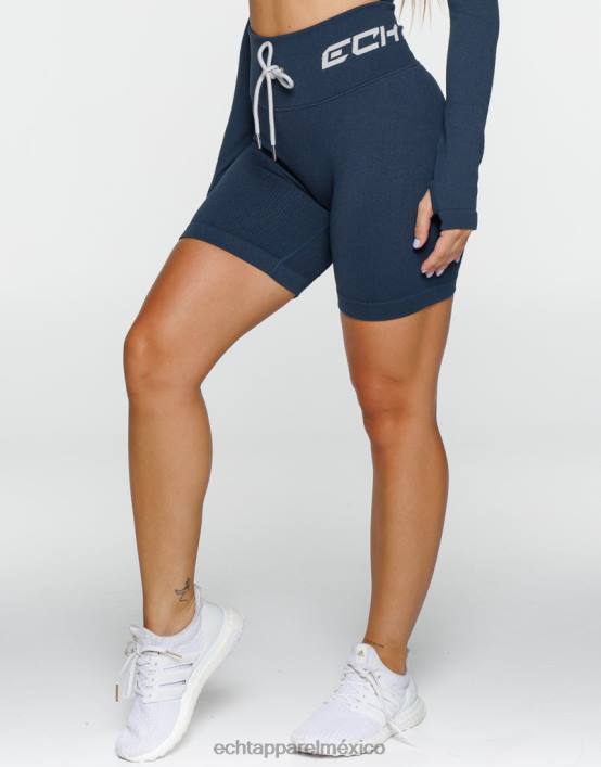 surgen pantalones cortos estilo v2 mujer azul oscuro ECHT ropa 884H268