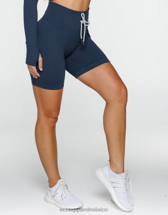 surgen pantalones cortos estilo v2 mujer azul oscuro ECHT ropa 884H268