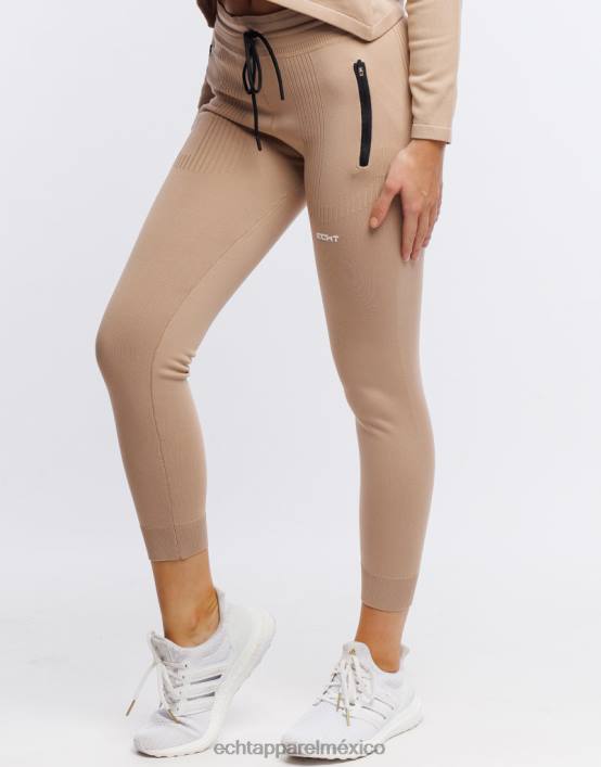 joggers de punto de fase mujer blanco crema ECHT ropa 884H516
