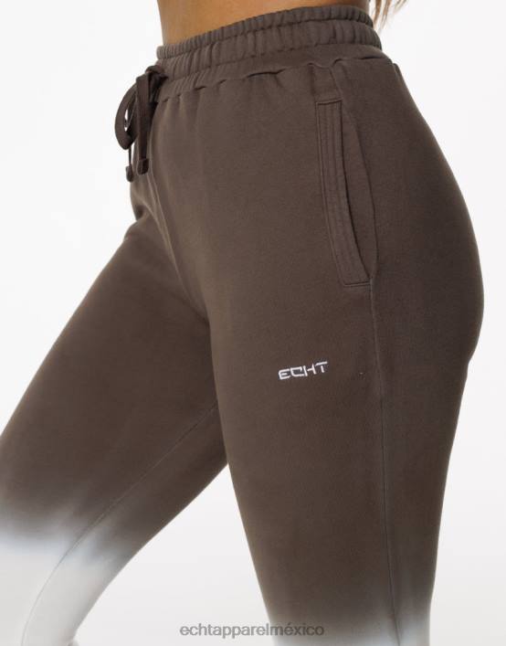 joggers teñidos anudados mujer marrón ECHT ropa 884H441