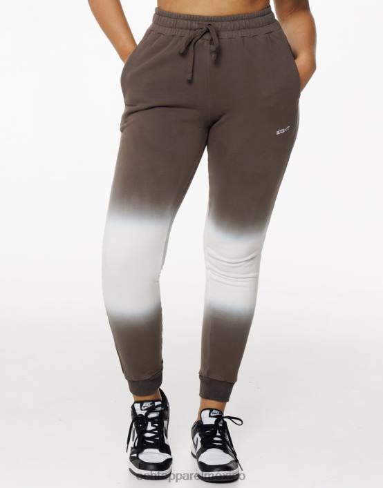 joggers teñidos anudados mujer marrón ECHT ropa 884H441