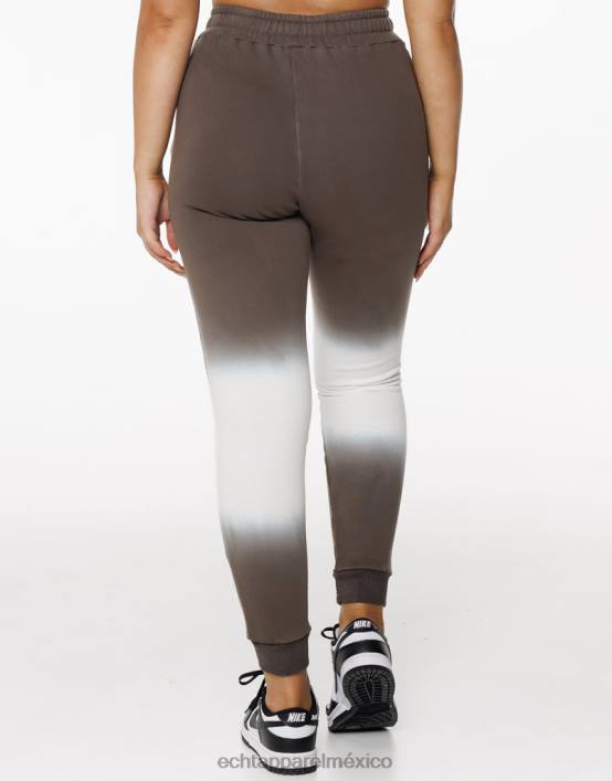 joggers teñidos anudados mujer marrón ECHT ropa 884H441