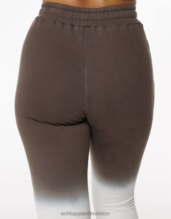 joggers teñidos anudados mujer marrón ECHT ropa 884H441
