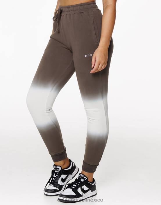 joggers teñidos anudados mujer marrón ECHT ropa 884H441