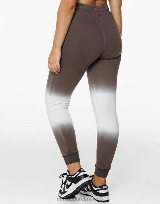 joggers teñidos anudados mujer marrón ECHT ropa 884H441