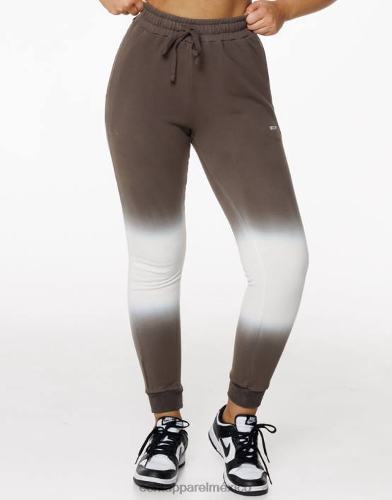 joggers teñidos anudados mujer marrón ECHT ropa 884H441