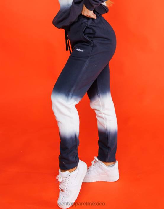 joggers teñidos anudados mujer negro ECHT ropa 884H187