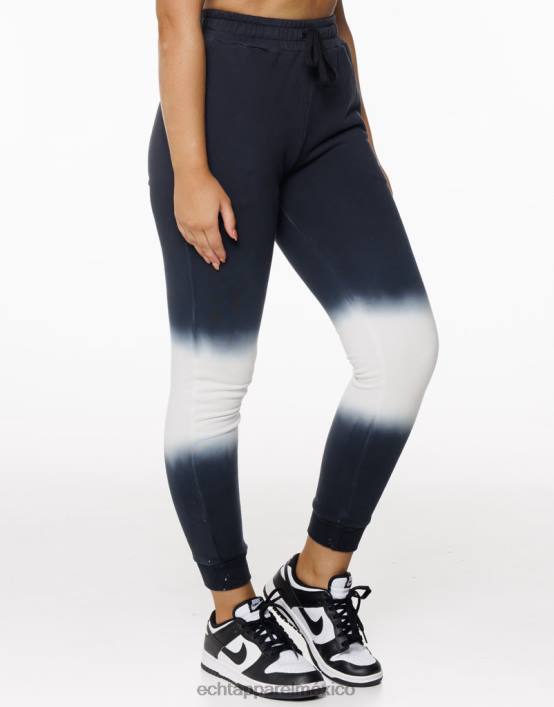 joggers teñidos anudados mujer negro ECHT ropa 884H187