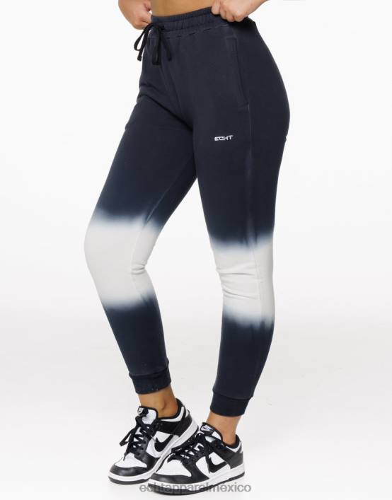joggers teñidos anudados mujer negro ECHT ropa 884H187