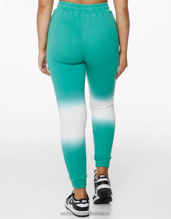joggers teñidos anudados mujer verde ECHT ropa 884H440