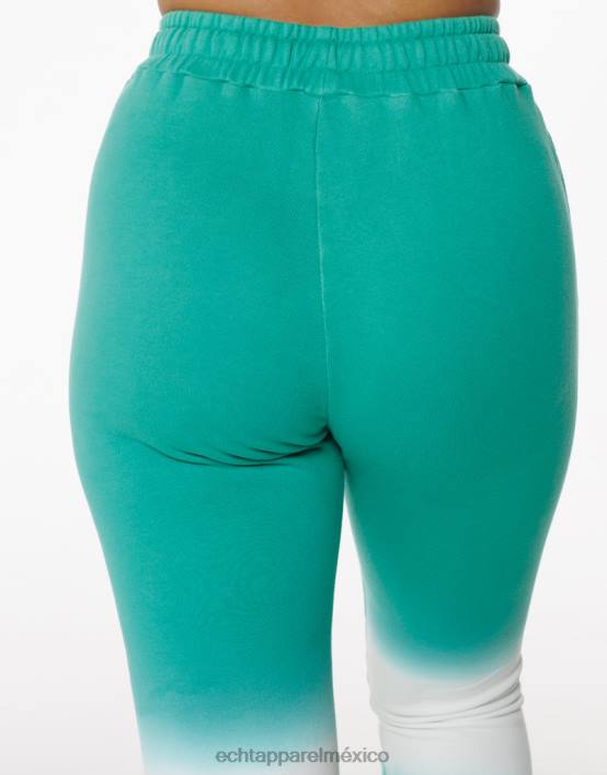 joggers teñidos anudados mujer verde ECHT ropa 884H440