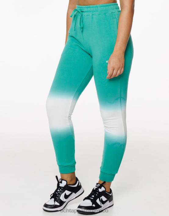 joggers teñidos anudados mujer verde ECHT ropa 884H440
