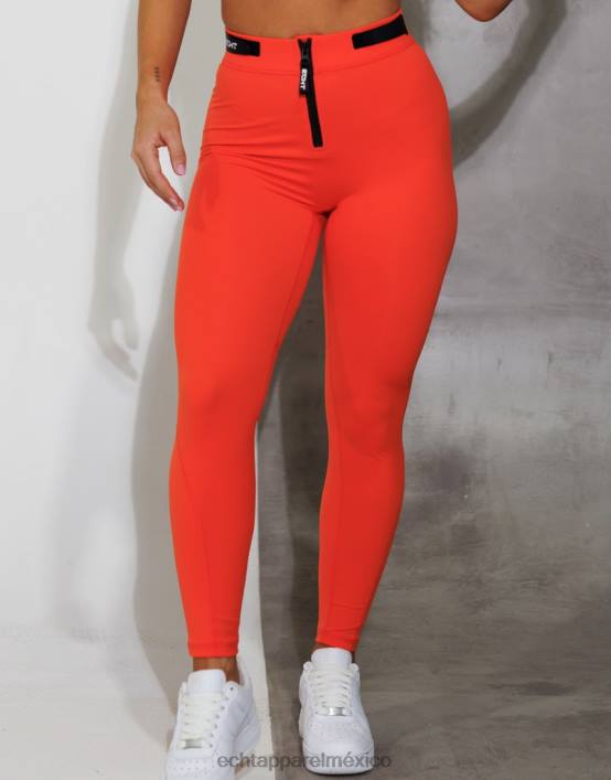 formar mallas elásticas mujer naranja resplandor solar ECHT ropa 884H490