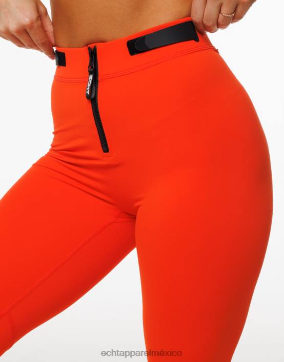 formar mallas elásticas mujer naranja resplandor solar ECHT ropa 884H490