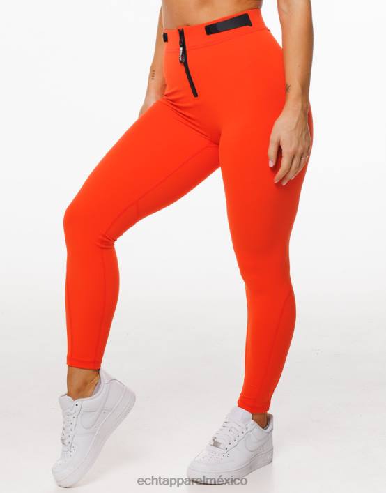formar mallas elásticas mujer naranja resplandor solar ECHT ropa 884H490