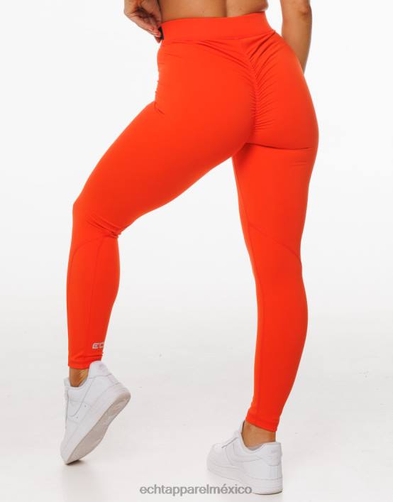 formar mallas elásticas mujer naranja resplandor solar ECHT ropa 884H490