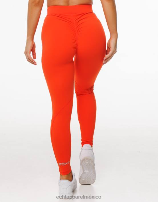 formar mallas elásticas mujer naranja resplandor solar ECHT ropa 884H490