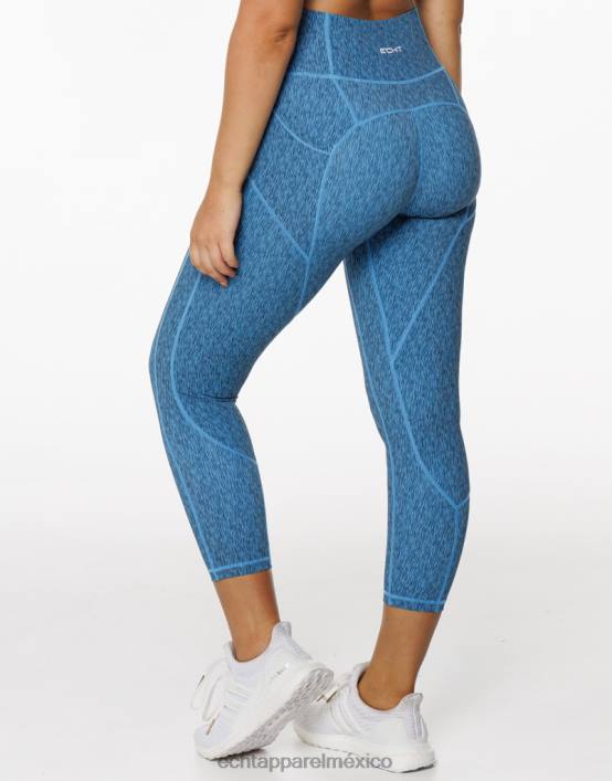 fuerza elevar leggins mujer azul ECHT ropa 884H407