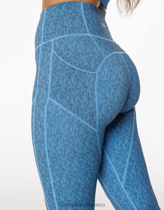 fuerza elevar leggins mujer azul ECHT ropa 884H407