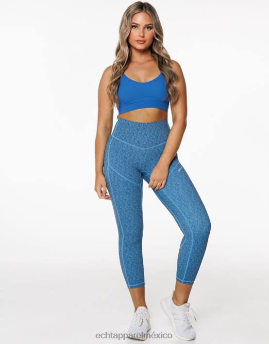 fuerza elevar leggins mujer azul ECHT ropa 884H407