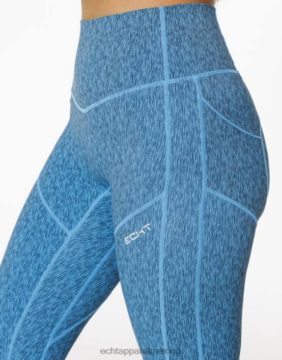 fuerza elevar leggins mujer azul ECHT ropa 884H407
