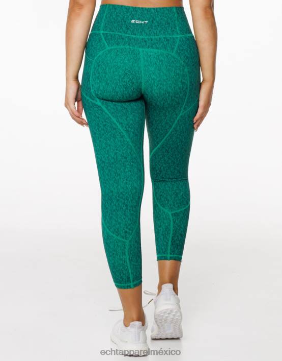 fuerza elevar leggins mujer verde ECHT ropa 884H408