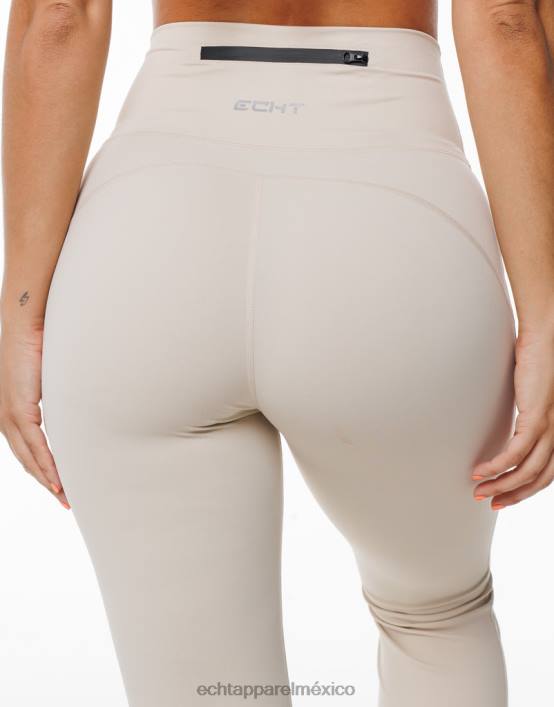leggings acampanados mujer avena ECHT ropa 884H205