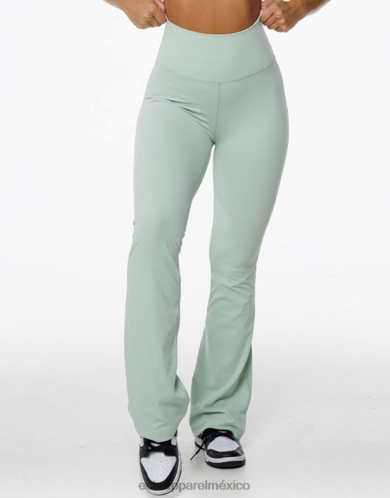 leggings acampanados mujer camafeo verde ECHT ropa 884H138