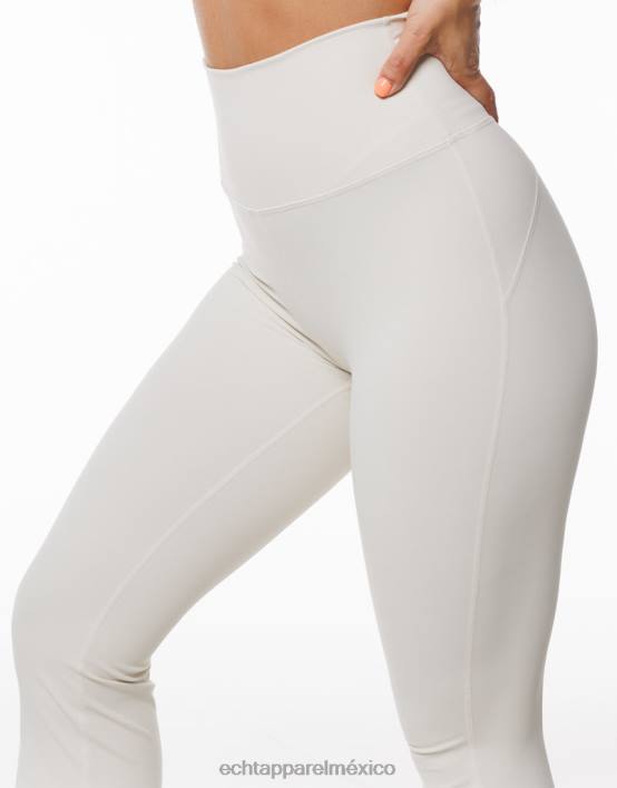 leggings acampanados mujer crema ECHT ropa 884H276