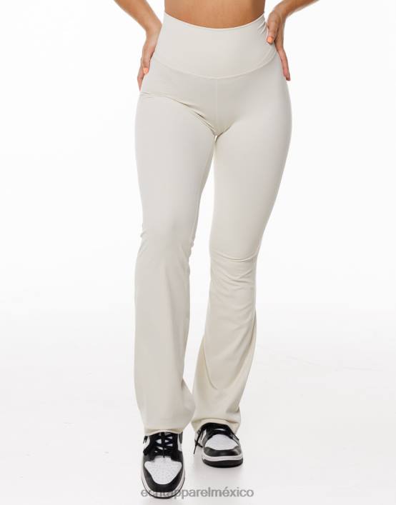 leggings acampanados mujer crema ECHT ropa 884H276