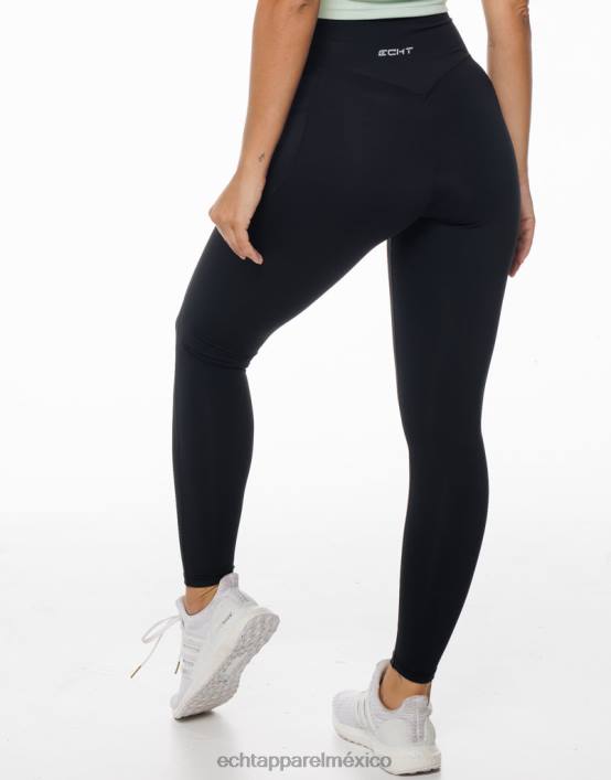 leggings con bolsillo ascend mujer negro ECHT ropa 884H9