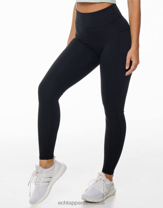 leggings con bolsillo ascend mujer negro ECHT ropa 884H9