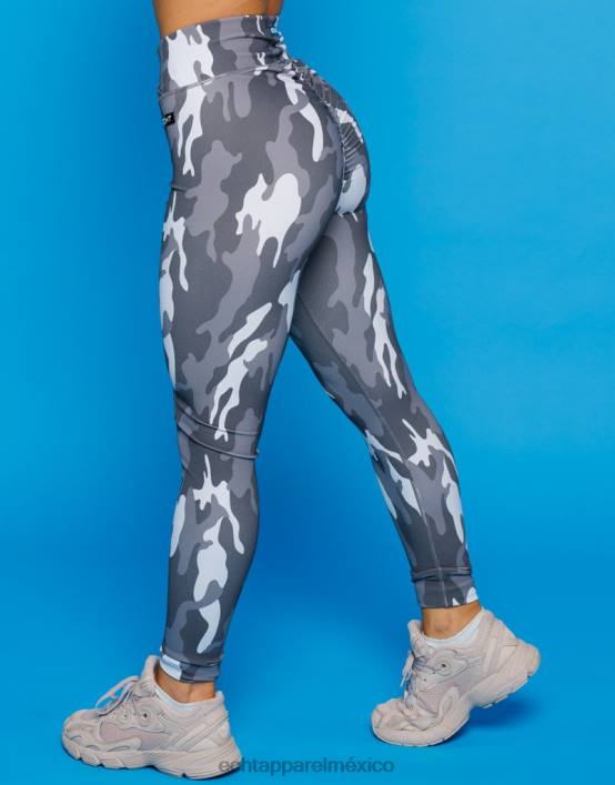 leggings hipercamuflaje mujer gris sigiloso ECHT ropa 884H209