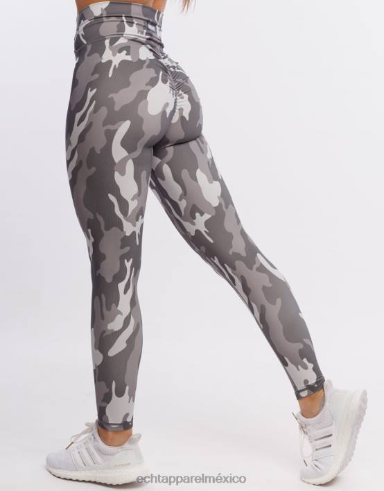 leggings hipercamuflaje mujer gris sigiloso ECHT ropa 884H209