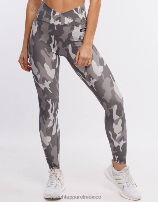 leggings hipercamuflaje mujer gris sigiloso ECHT ropa 884H209
