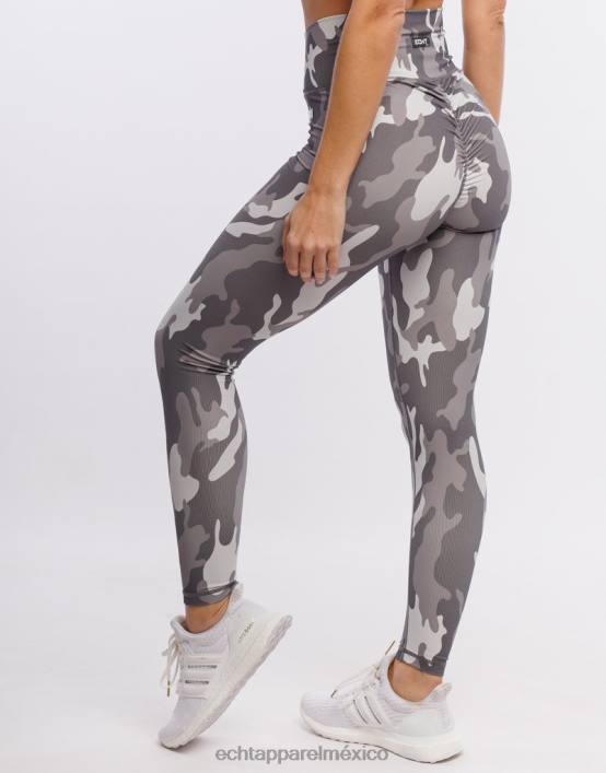 leggings hipercamuflaje mujer gris sigiloso ECHT ropa 884H209