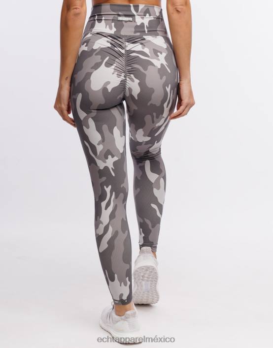 leggings hipercamuflaje mujer gris sigiloso ECHT ropa 884H209