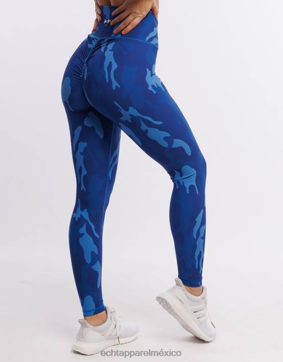 leggings hipercamuflaje mujer hiper azul ECHT ropa 884H208